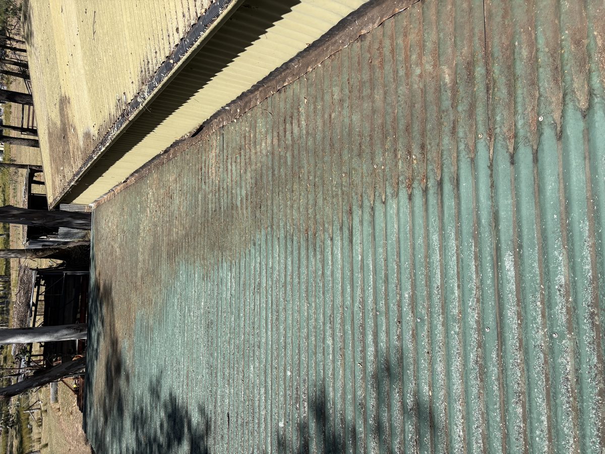 Gutter after cleaning in the Hawkesbury by A&J Exterior